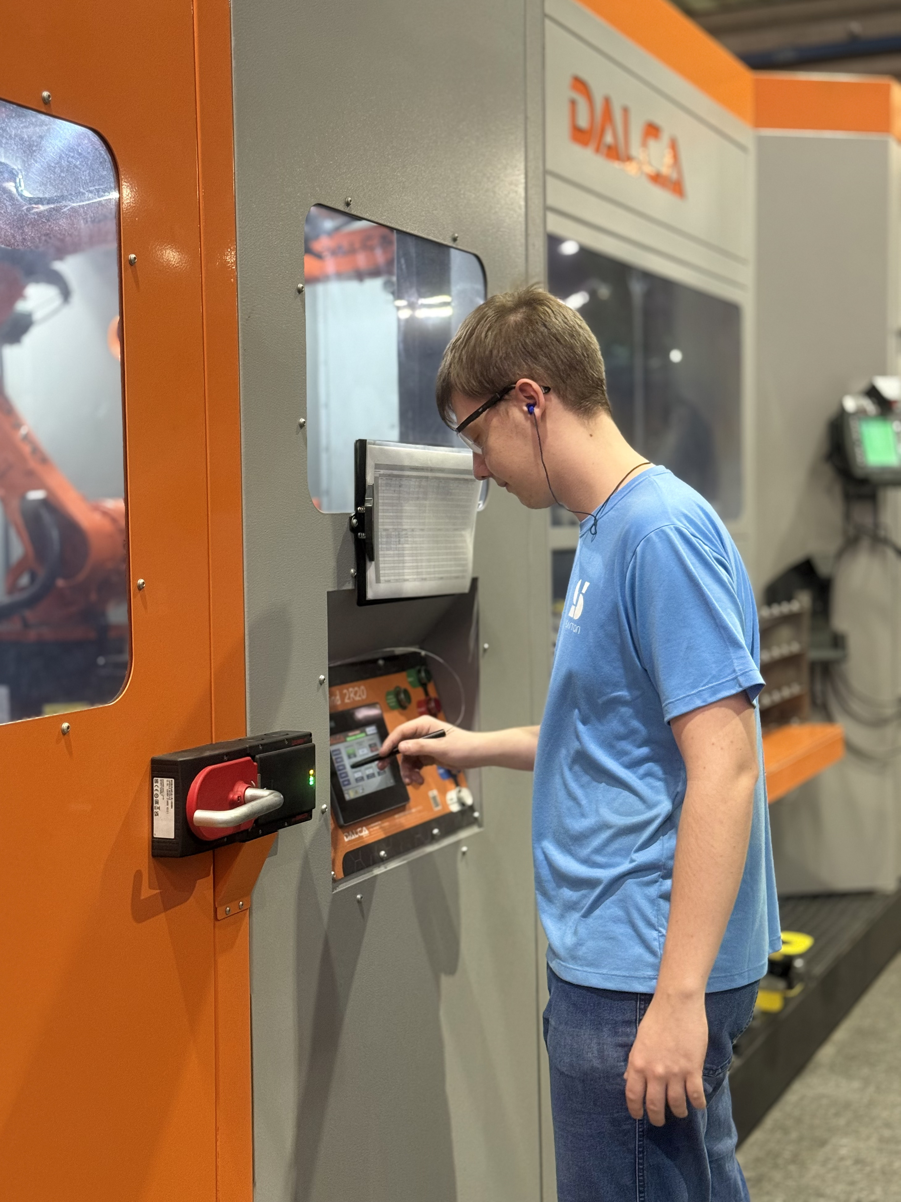 Operação de célula automatizada Sartori