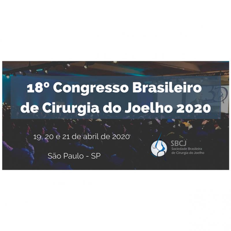 18º Congresso Brasileiro de Cirurgia do Joelho 2020